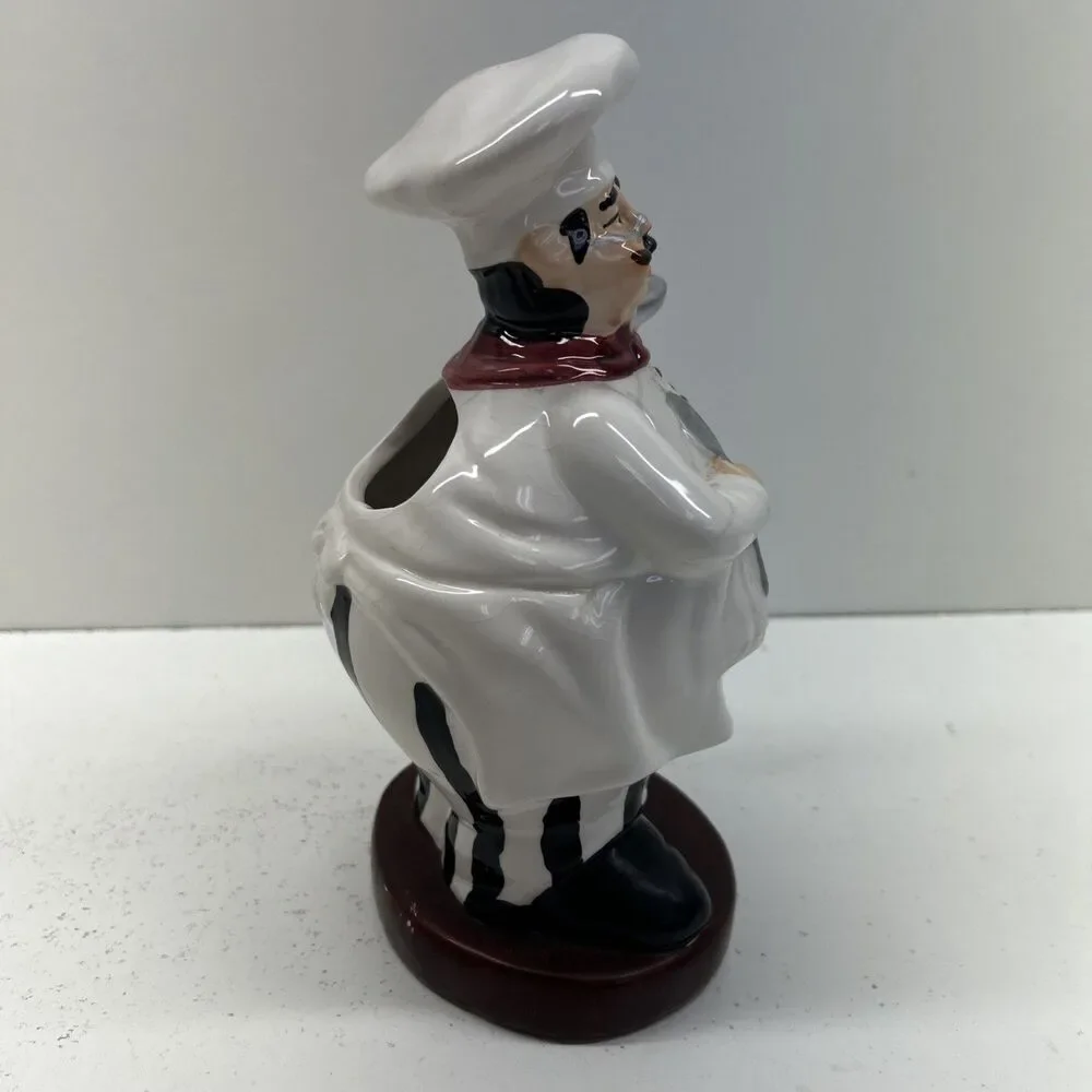 Vintage The Good Happy Chef Utensil Holder 8.5” VGC‎